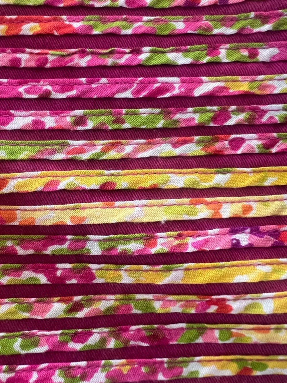 Chico's Fuchsia Multi-Striped Button Jacket - Picture 8 of 8
